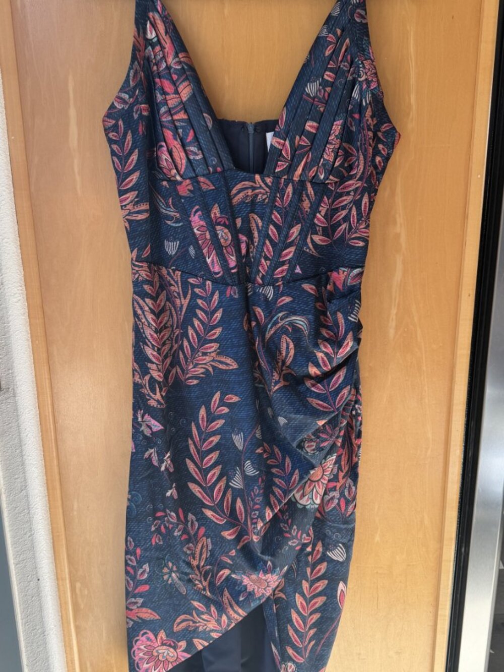 Averie Floral Bustier Midi Dress | Women's Medium | Never Worn - Picture 2 of 8